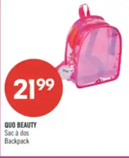 Pharmaprix QUO BEAUTY Backpack offer