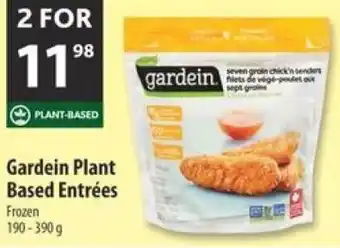 Co-op Gardein plant based entrées offer