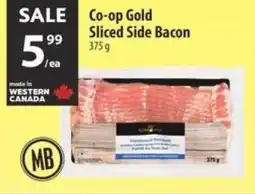 Co-op Co-op gold sliced side bacon offer