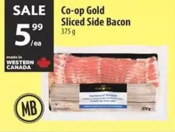 Co-op Co-op gold sliced side bacon offer