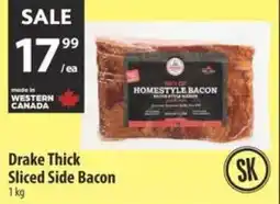 Co-op Drake thick sliced side bacon offer