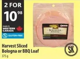 Co-op Harvest sliced bologna or bbq loaf offer
