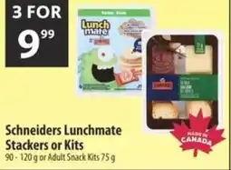 Co-op Schneiders lunchmate stackers or kits offer