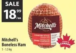 Co-op Mitchell's boneless ham offer