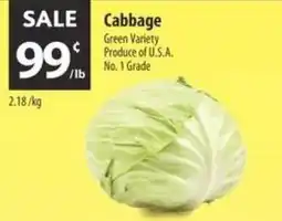 Co-op Cabbage offer