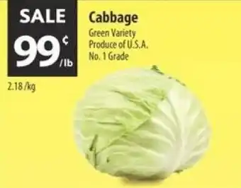 Co-op Cabbage offer