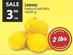 Co-op Lemons offer