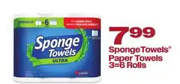 FreshCo Sponge Towels Paper Towels 3=6 Rolls offer