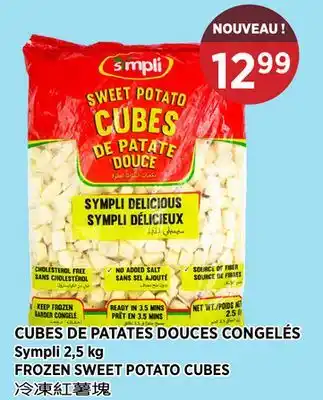 Kim Phat Sympli FROZEN SWEET POTATO CUBES offer