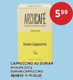 Kim Phat Archcafe DURIAN CAPPUCCINO offer
