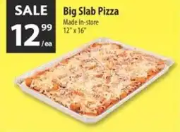 Co-op Big slab pizza offer