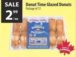 Co-op Donut time glazed donuts offer