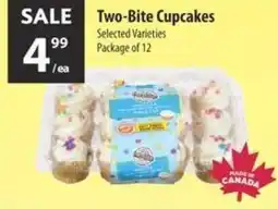 Co-op Two-bite cupcakes offer