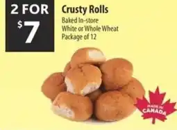 Co-op Crusty rolls offer