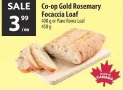 Co-op Co-op gold rosemary focaccia loaf offer