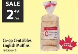 Co-op Co-op centsibles english muffins offer