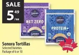 Co-op Sonora tortillas offer