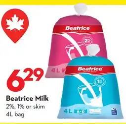 Longo's Milk offer