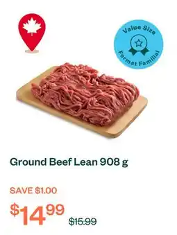 Voilà Ground Beef Lean 908 g offer