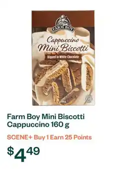 Voilà Farm Boy Mini Biscotti Cappuccino 160 g offer