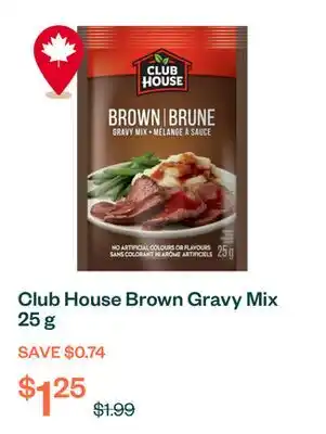 Voilà Club House Brown Gravy Mix 25 g offer