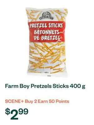 Voilà Farm Boy Pretzels Sticks 400 g offer