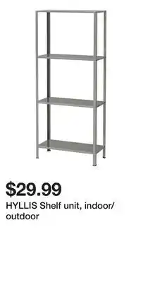 IKEA HYLLIS Shelf unit, indoor/outdoor offer