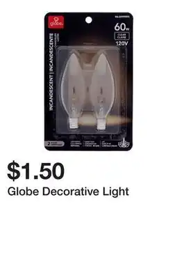 Dollarama Globe Decorative Light offer