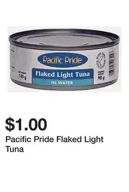Dollarama Pacific Pride Flaked Light Tuna offer