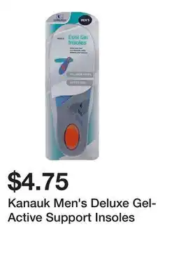 Dollarama Kanauk Men's Deluxe Gel-Active Support Insoles offer