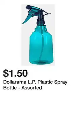 Dollarama Dollarama L.P. Plastic Spray Bottle - Assorted offer