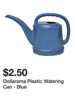 Dollarama Dollarama Plastic Watering Can - Blue offer