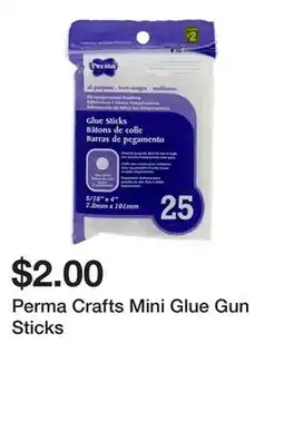 Dollarama Perma Crafts Mini Glue Gun Sticks offer