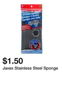Dollarama Javex Stainless Steel Sponge offer