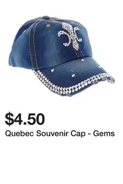 Dollarama Quebec Souvenir Cap - Gems offer