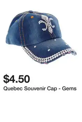 Dollarama Quebec Souvenir Cap - Gems offer