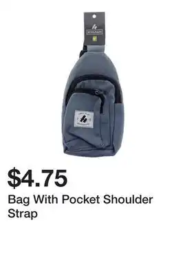 Dollarama Bag With Pocket Shoulder Strap offer