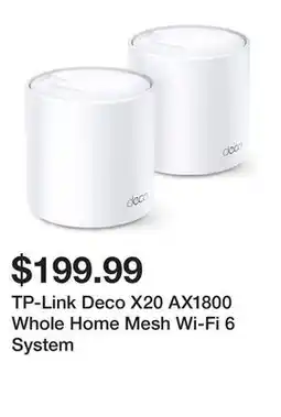 TSC Stores TP-Link Deco X20 AX1800 Whole Home Mesh Wi-Fi 6 System offer