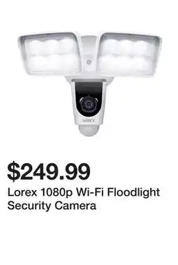 TSC Stores Lorex 1080p Wi-Fi Floodlight Security Camera offer