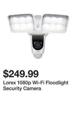 TSC Stores Lorex 1080p Wi-Fi Floodlight Security Camera offer