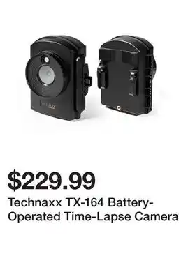 TSC Stores Technaxx TX-164 Battery-Operated Time-Lapse Camera offer