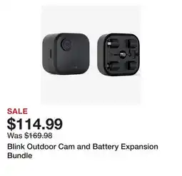 TSC Stores Blink Outdoor Cam and Battery Expansion Bundle offer