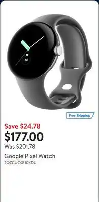Walmart Google Pixel Watch offer