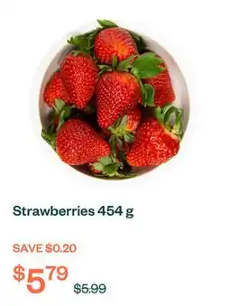 Voilà Strawberries 454 g offer