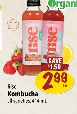 Farm Boy Rise Kombucha offer