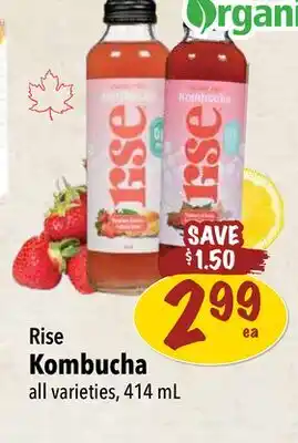 Farm Boy Rise Kombucha offer