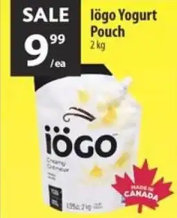 Co-op lögo Yogurt pouch offer