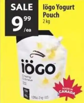 Co-op lögo Yogurt pouch offer