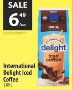 Co-op International delight iced coffee offer