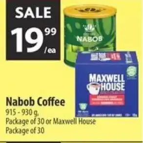 Co-op Nabob coffee offer
